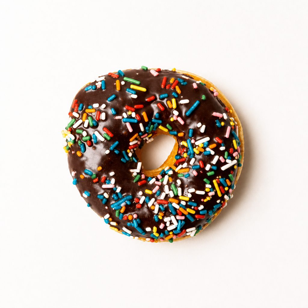 Pre Order Chocolate Sprinkle Ring.