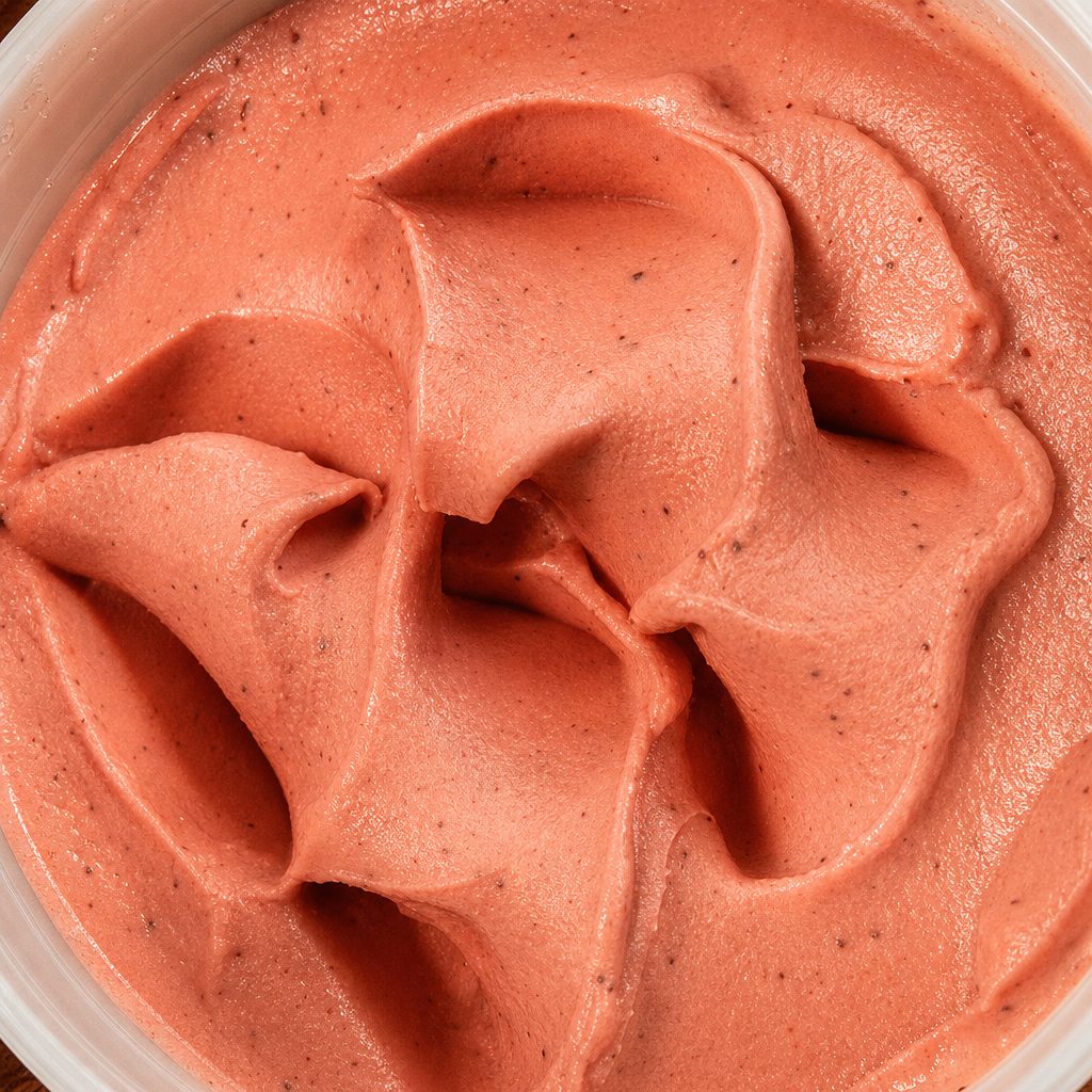 Strawberry Sorbet Gelato.
